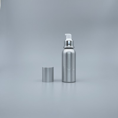 鋁罐 100ml 霧銀鋁蓋壓瓶