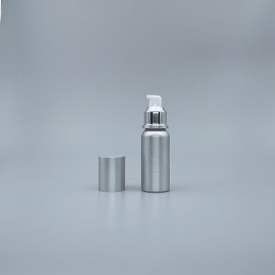 鋁罐 50ml  霧銀鋁蓋壓瓶