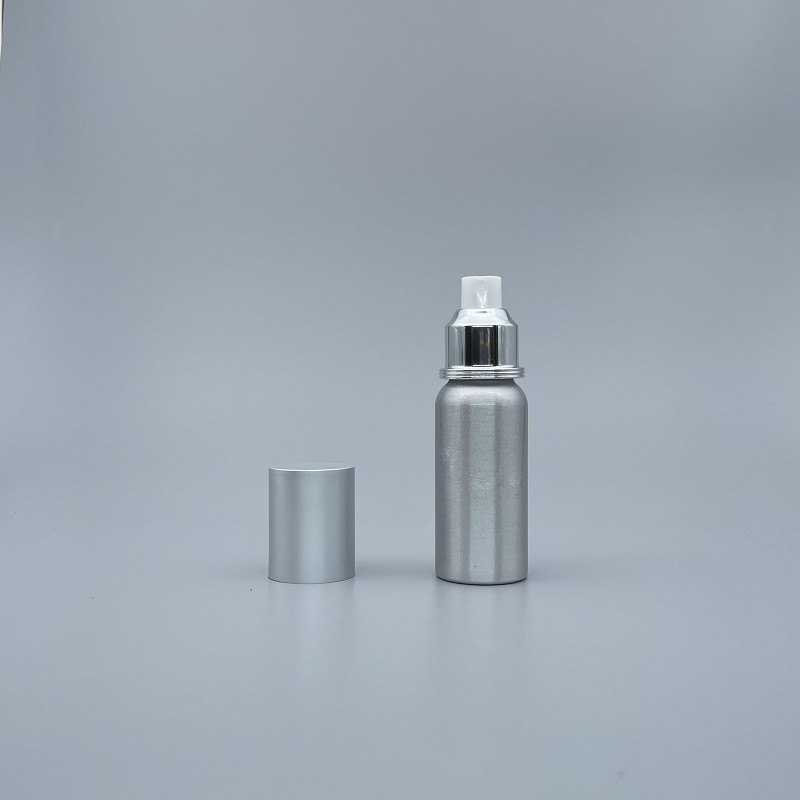 鋁罐 50ml  霧銀鋁蓋噴瓶