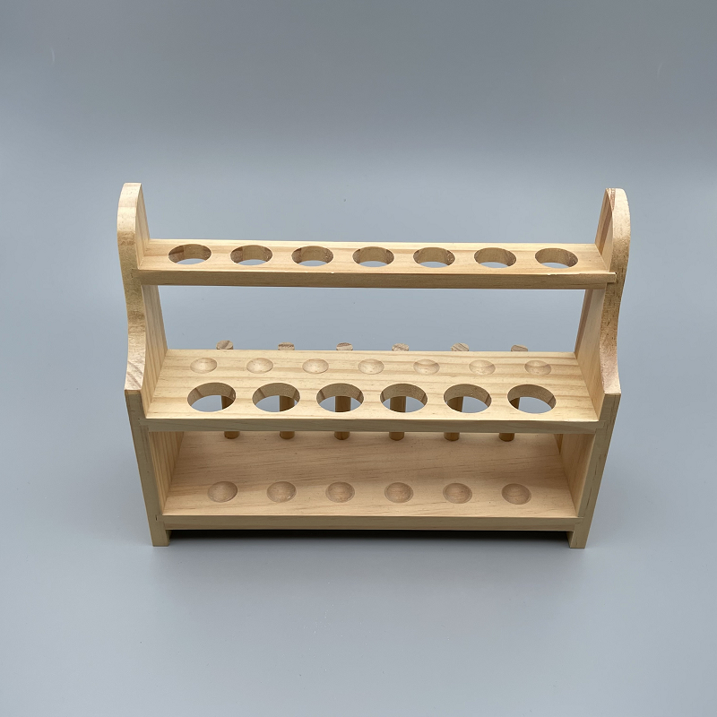 試管架 木製 13孔