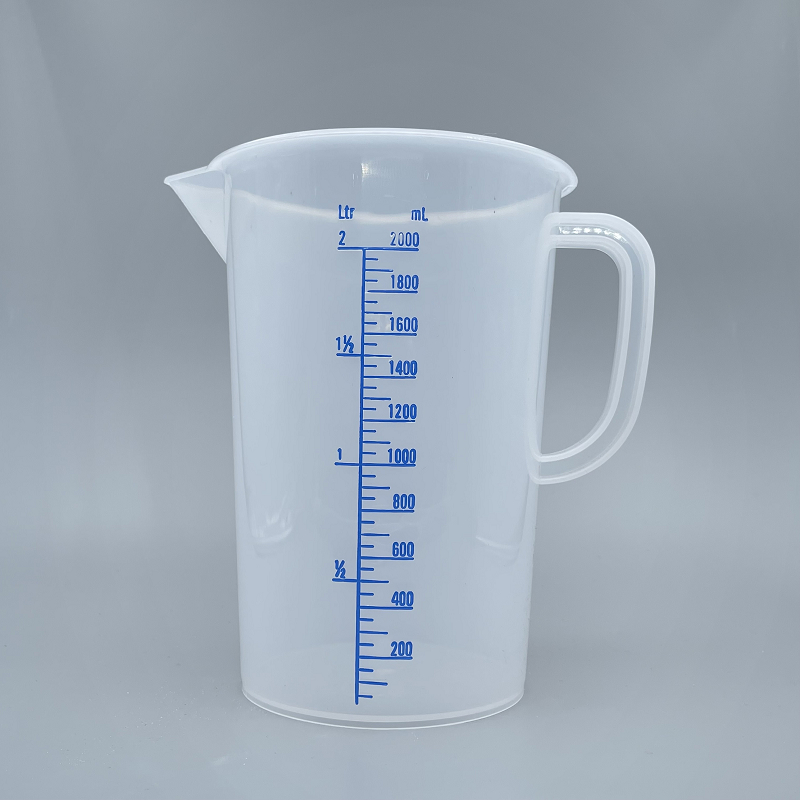 量杯 藍字有柄 LM 2000ml