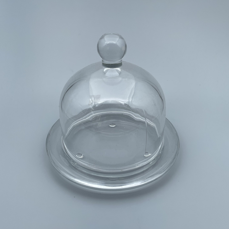 鐘罩附底座 小檸檬盤 W96H95mm NM-01