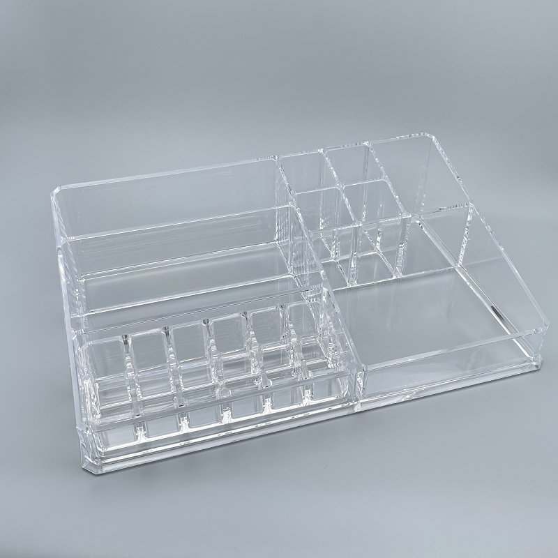 水晶壓克力 F1047A 美粧組(大) 附口紅架