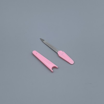 磨指甲銼刀 粉柄 H34211