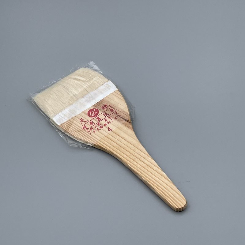 敷體刷 木柄白羊毛 4# CASTOR