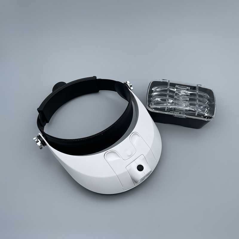 頭戴式放大鏡(附LED燈) DE-36