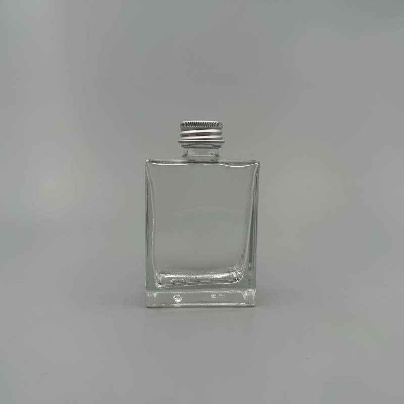 鋁蓋瓶 方型 100ml (A0216)