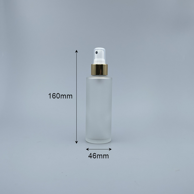 噴瓶 毛玻 金噴頭 120cc L-1208