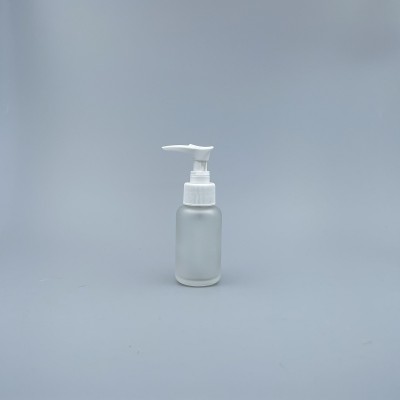 壓瓶 毛玻 50ml 白壓頭