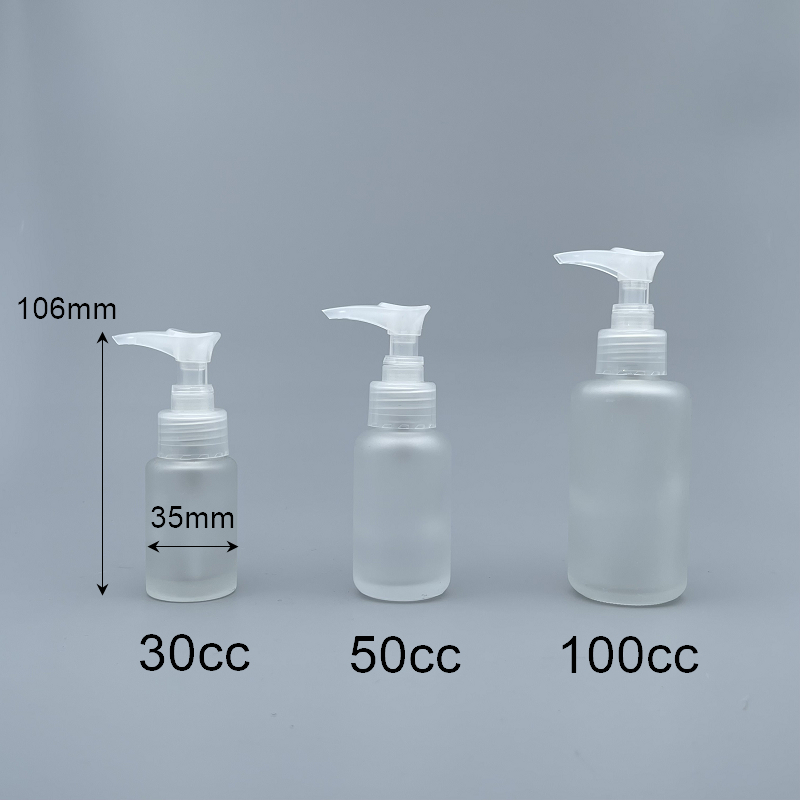 壓瓶 毛玻 30ml L-0350 黑壓頭