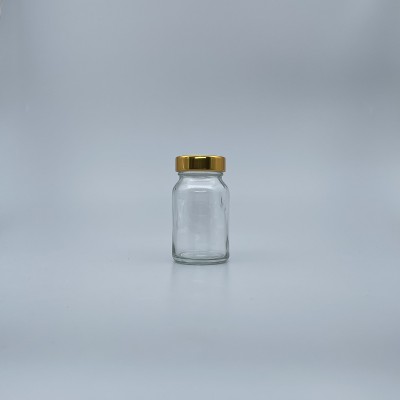 透明玻璃瓶 10K 金蓋 85ml