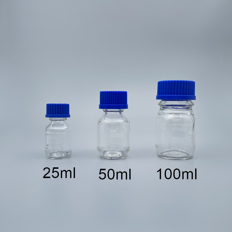 血清瓶 DURAN   50ml 德製藍蓋