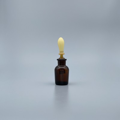 滴瓶(磨砂口) 茶 30cc