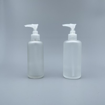 壓瓶 毛玻 200ml 本色壓頭