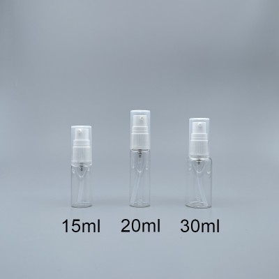 雀嘴壓瓶 透玻 15cc 附PP大蓋