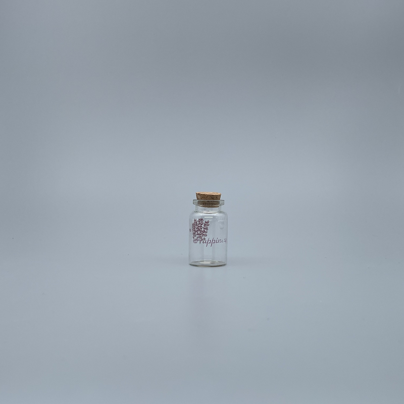 軟木塞瓶 67# 30*50 透玻印花