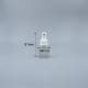 桃型 噴瓶 毛玻 30cc 金噴頭