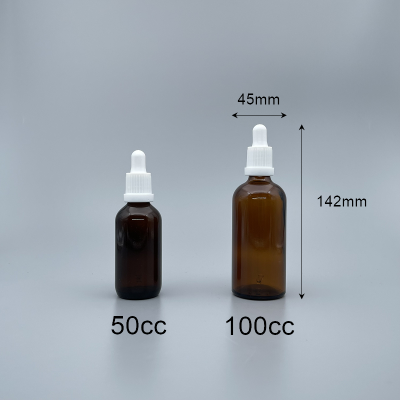 精油滴瓶 藍色 黑配件 100ml