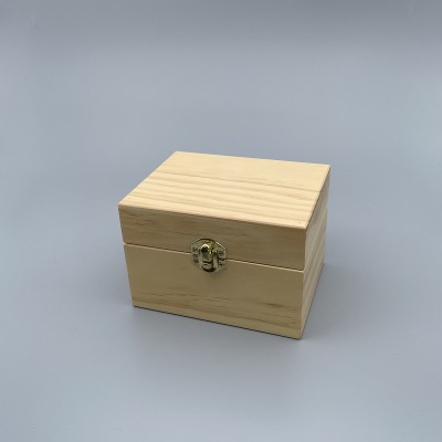 精油木盒 無鏡子 12格 台灣製原木色