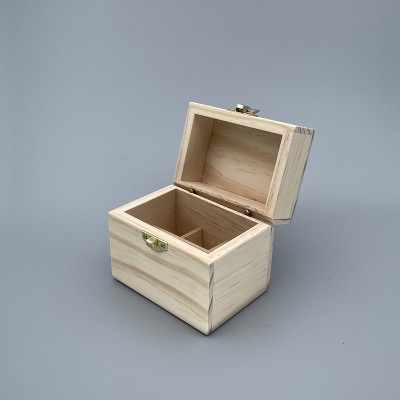 精油木盒 無鏡子  6格 台灣製原木色