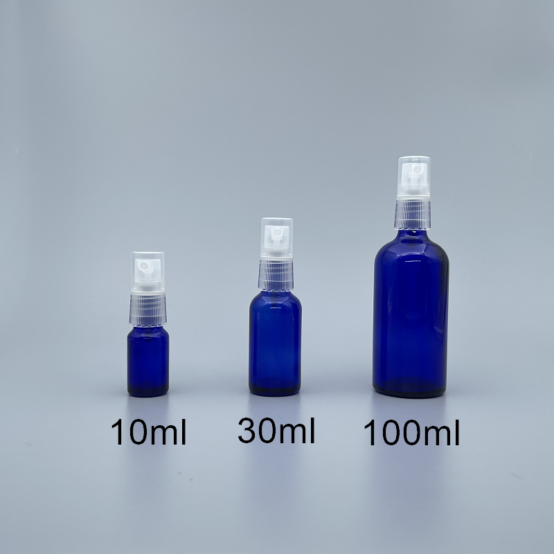 噴瓶 藍精 100ml 本色噴頭