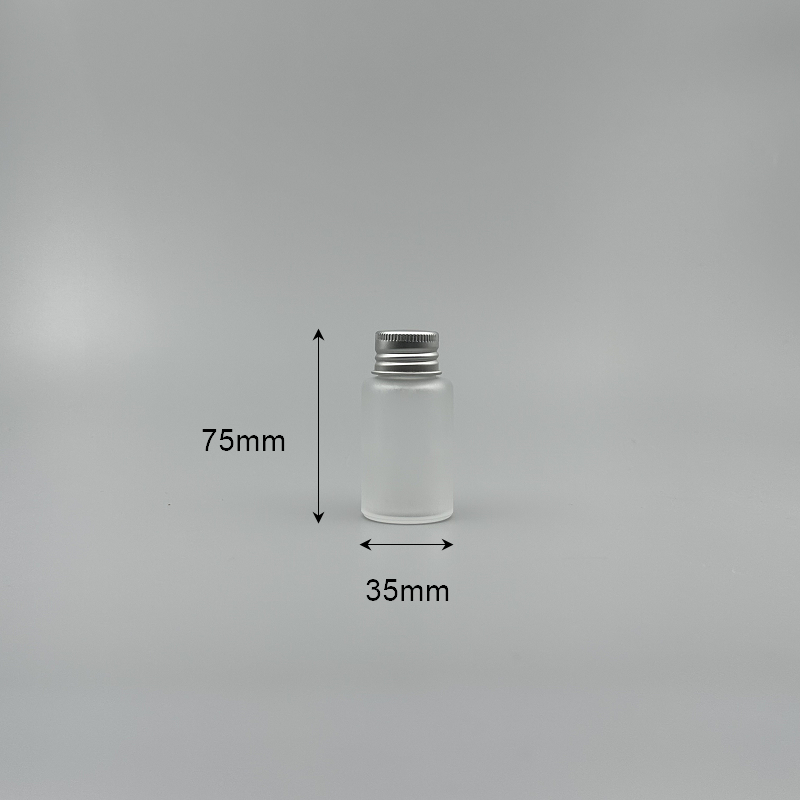 鋁蓋瓶 毛玻 30ml 全鋁蓋+5.5#無洞內塞