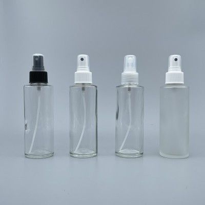 噴瓶 透玻 黑噴頭 120ml L-1208