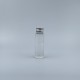 鋁蓋瓶 毛玻 30ml 全鋁蓋+有洞內塞 瘦長瓶 L-0332