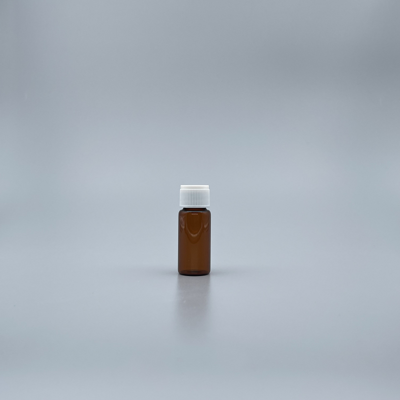 玻璃瓶 茶色 10ml 18牙白蓋+22x54滴瓶身