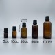 精油瓶 茶色 黑色安全蓋 30cc