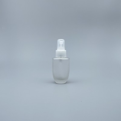 桃型 噴瓶 毛玻 50cc 本色噴頭