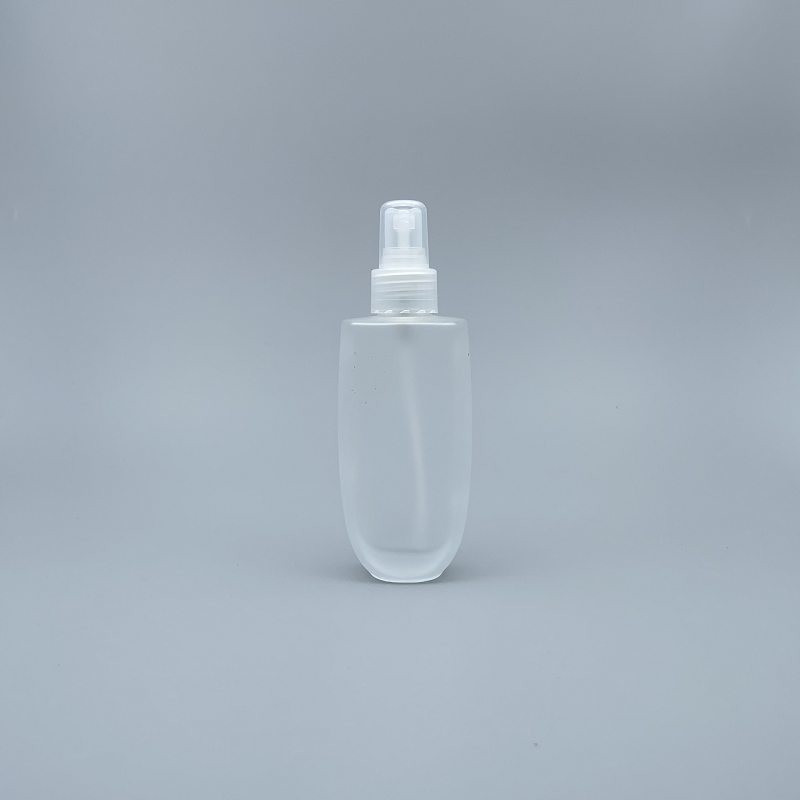 桃型 噴瓶 毛玻 100cc 本色噴頭