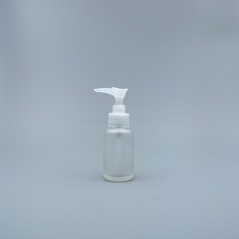 壓瓶 毛玻 50ml 本色壓頭