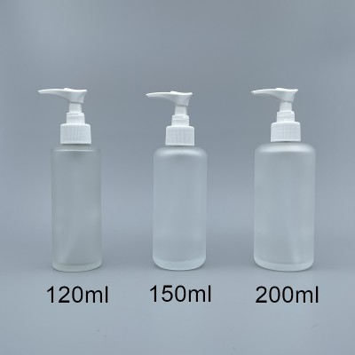 壓瓶 毛玻 150ml 白壓頭