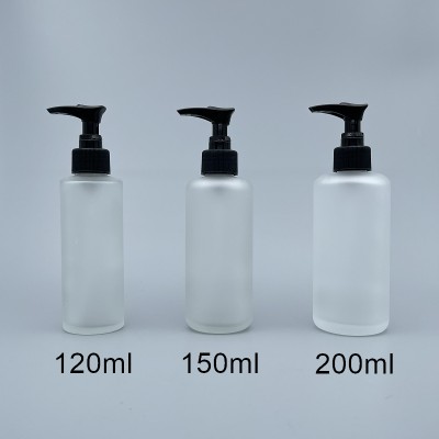 壓瓶 毛玻 150ml 黑壓頭