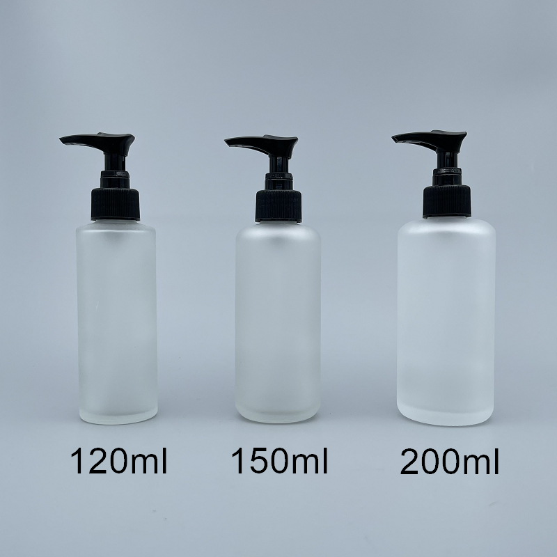 壓瓶 毛玻 150ml 黑壓頭