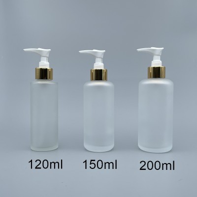 壓瓶 毛玻 200ml 金壓頭