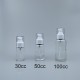 壓瓶 附蓋 透玻 50cc  蓋滾銀邊 L-0514