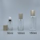 壓瓶 香檳蓋 透玻 100ml L-1019