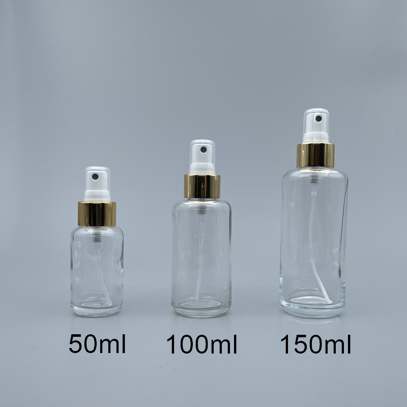 噴瓶 透玻 金噴頭 150cc
