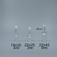精華液瓶 透明 22x40+PVC膠帽 8ml