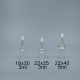 精華液瓶 透明 22x40+PVC膠帽 8ml