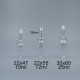 精華液瓶 透明 22x55+PVC膠帽 12ml