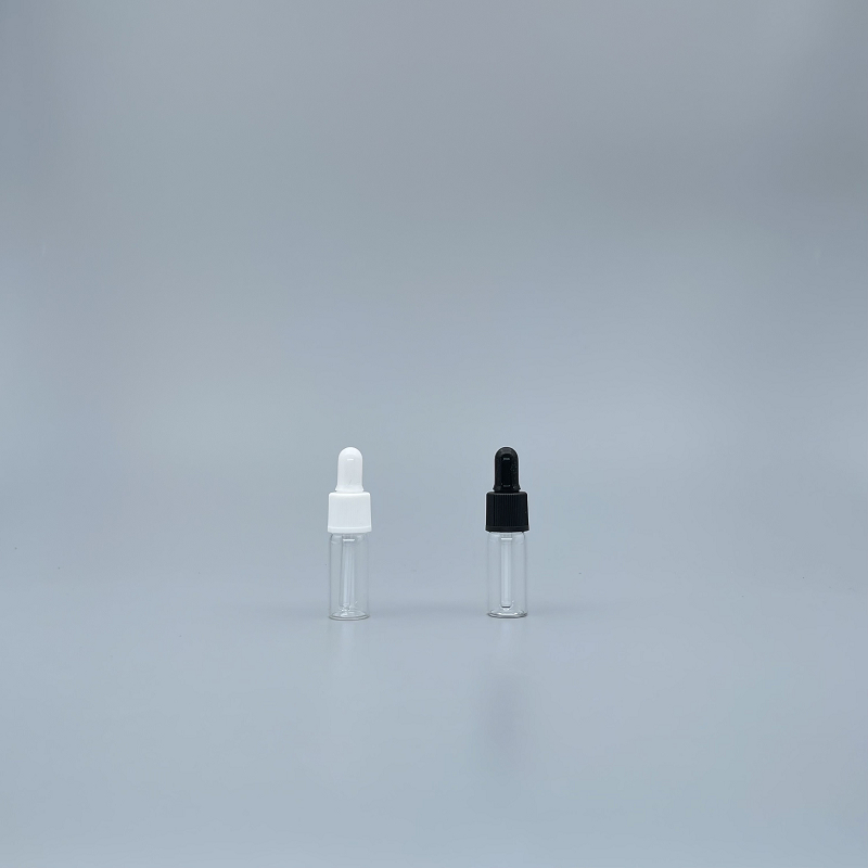 滴瓶  透   3cc 黑配件 15x41mm