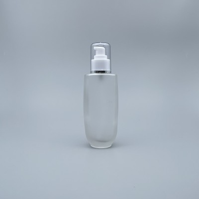 桃型 壓瓶 附蓋毛玻 150cc 蓋滾銀邊