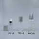 噴瓶 霧銀蓋 毛玻 100ml L-1019