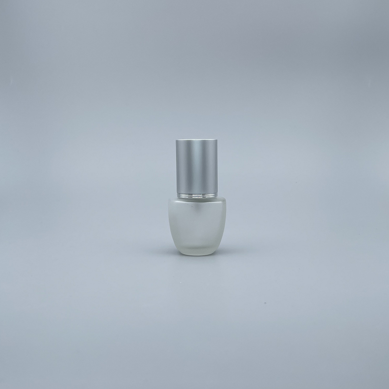 桃型 噴瓶 霧銀蓋 毛玻 30cc