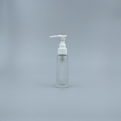 壓瓶 毛玻 30ml L-0334 高型 20牙白壓頭