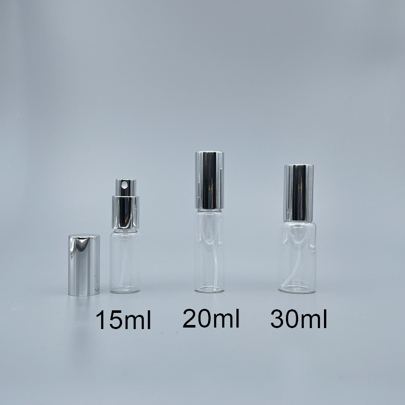 噴瓶 透玻 銀蓋銀噴頭 30cc 30x71mm