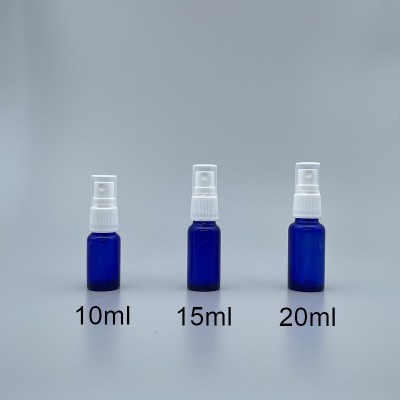 噴瓶 歐洲藍精 白噴頭 15ml